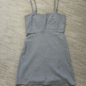 Pinstripe Brandy dress